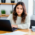 Home 9 천연화장품과 동물실험 이슈 - **Prompt 1: Navigating the Cruelty-Free Labyrinth**
A thoughtful Latin American woman, in her la...